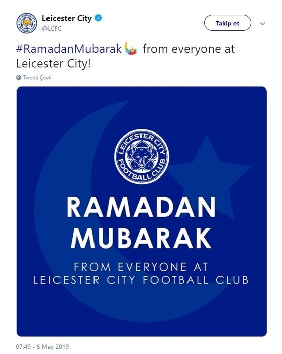 Futbol dünyasından Ramazan mesajları