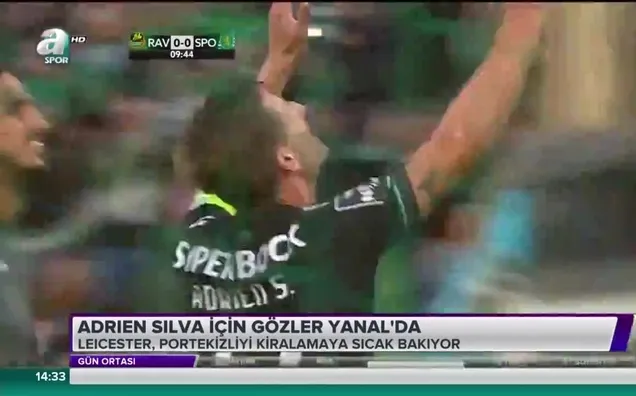 Adrien Silva için gözler Ersun Yanal'da