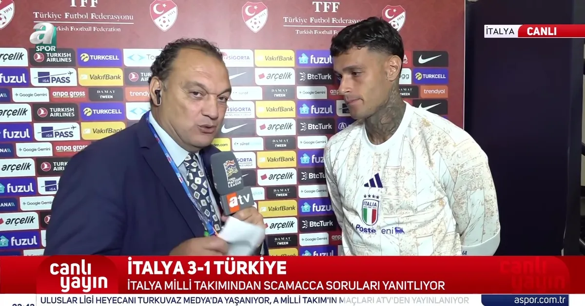 Gianluca Scamacca: Başarıya ulaştığımızı söylemek erken