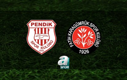 Siltaş Yapı Pendikspor-Solwie Energy Fatih Karagümrük maçı ne zaman, saat kaçta, hangi kanalda canlı yayınlanacak? | Trendyol 1. Lig