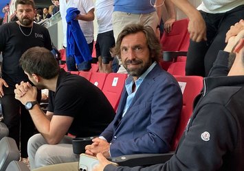 Pirlo final maçını izledi