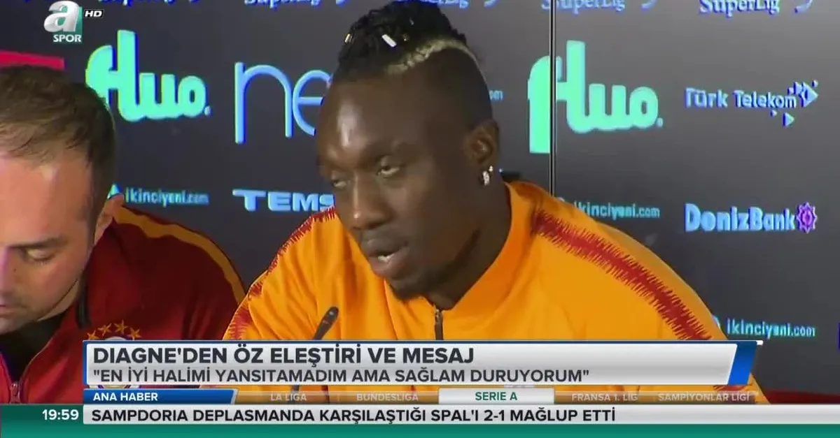 Diagne'den öz eleştiri ve mesaj