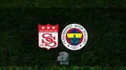 Sivasspor - F.Bahçe | 11’ler belli oldu!