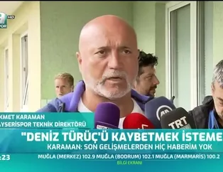 Hikmet Karaman'dan Deniz Türüç açıklaması
