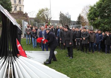 Beşiktaş şehitleri için anma töreni yapıldı