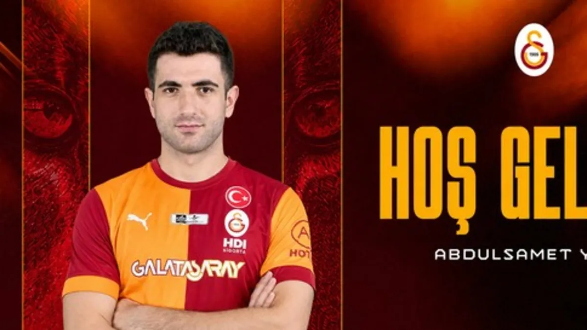 Galatasaray Erkek Voleybol Takımı Abdulsamet Yalçın transferini açıkladı!