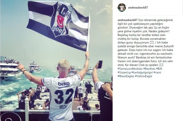 Andreas Beck'ten ayrılık iddialarına cevap - 1