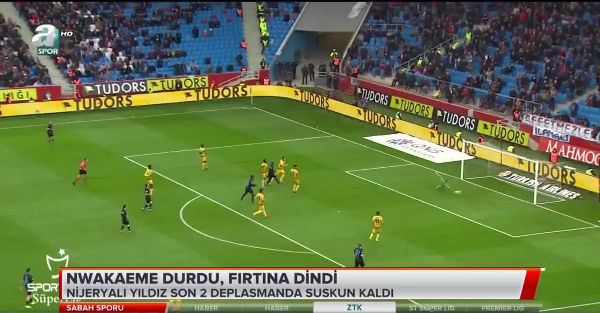 Nwakaeme durdu Fırtına dindi