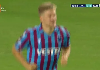 GOL | Trabzonspor 1-1 Roma