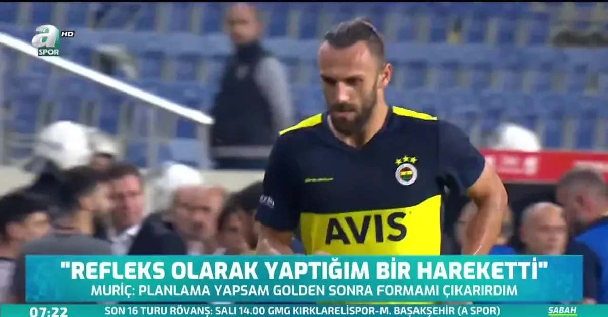 Muriç'ten 'kırmızı kart' açıklaması