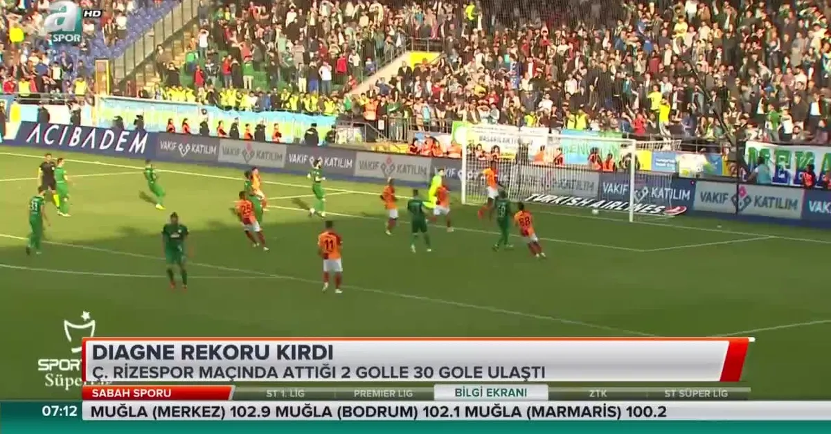 Diagne rekoru kırdı