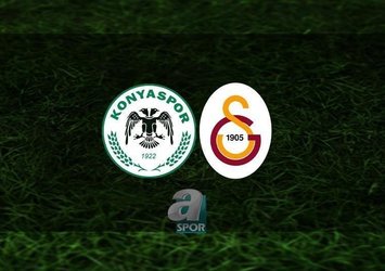İşte Konyaspor - G.Saray maçına dair tüm detaylar!