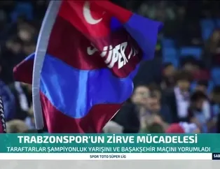 Trabzonspor'un zirve mücadelesi