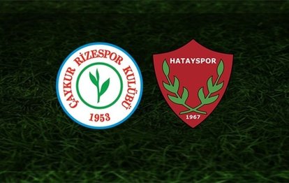 Çaykur Rizespor - Hatayspor maçı | CANLI