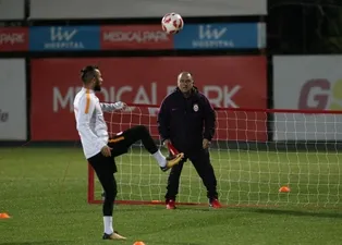 Galatasaray idmanından kareler