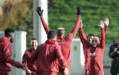 Galatasaray’da Beşiktaş derbisinin hazırlıkları tamamlandı! Osimhen ve Davinson...