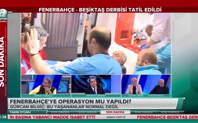Şenol Güneş hastaneye kaldırıldı!