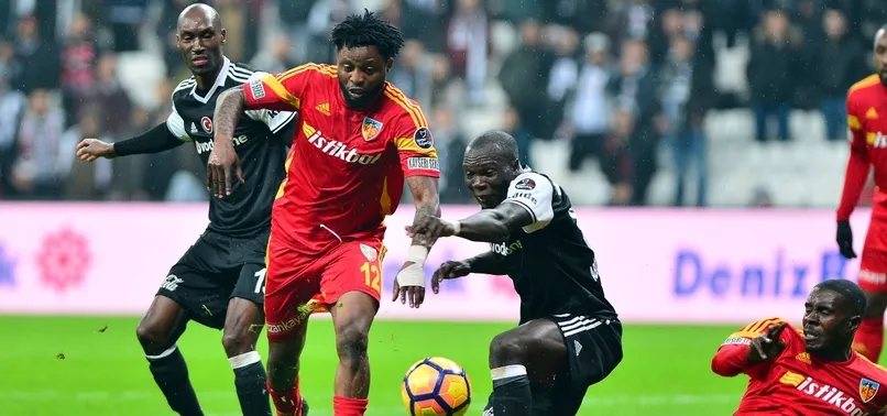 Beşiktaş, Arena'da Kayserispor ile berabere kaldı