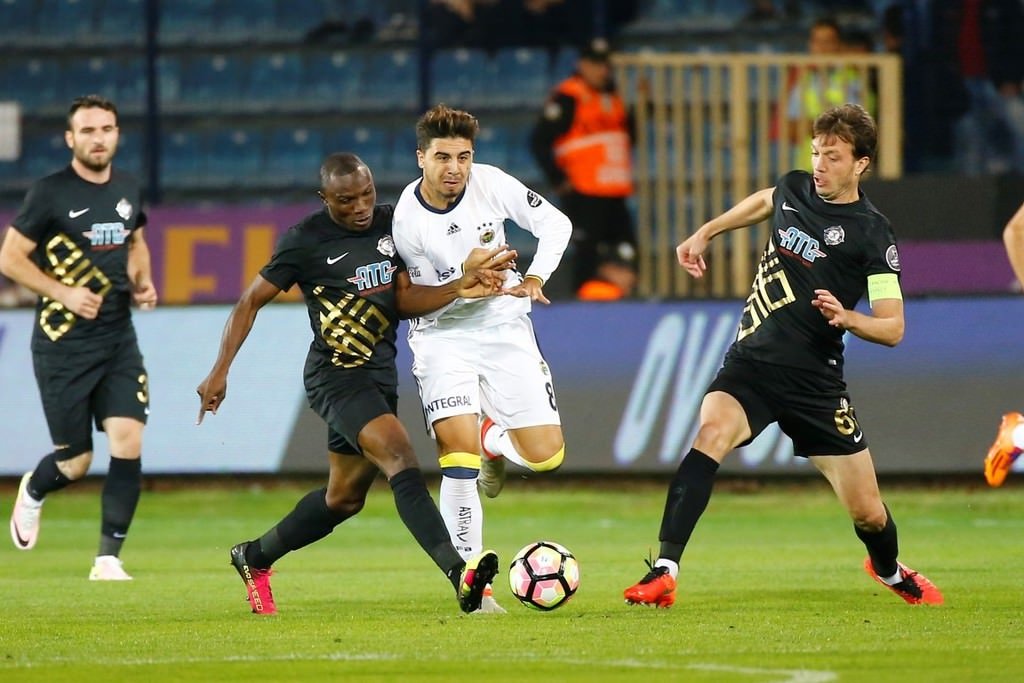 Osmanlıspor-Fenerbahçe maçından kareler