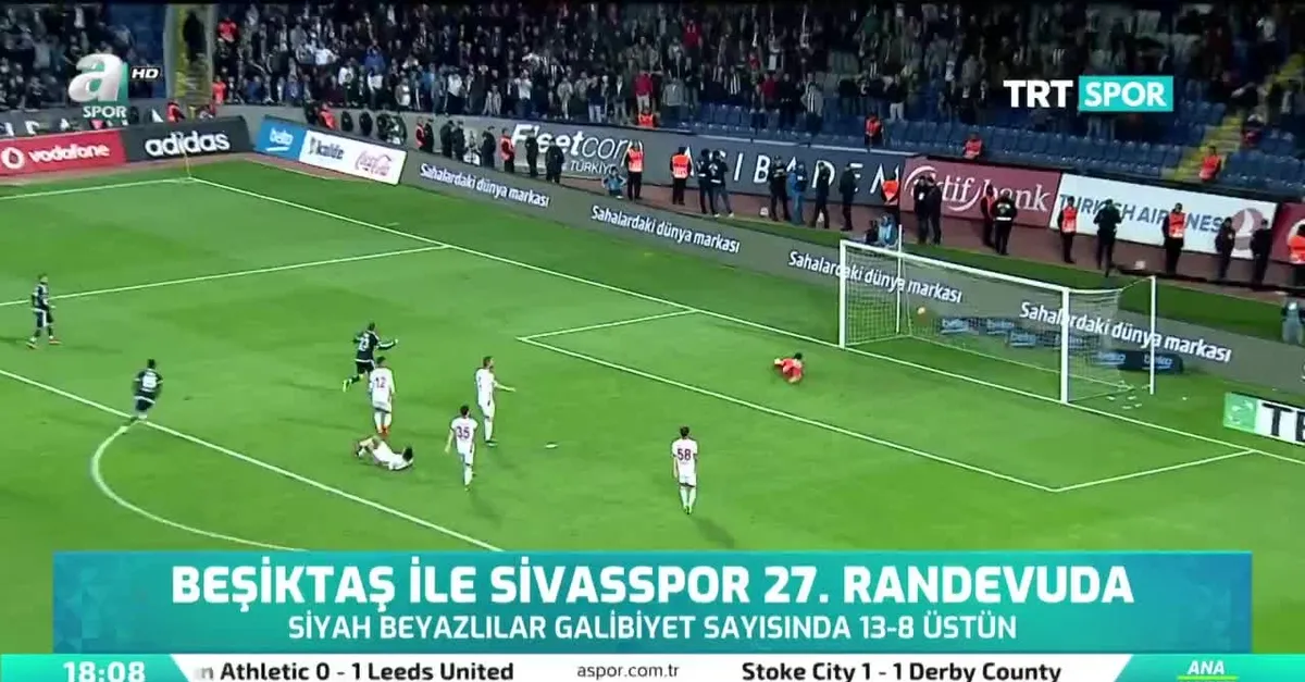 Beşiktaş ile Sivasspor 27. randevuda