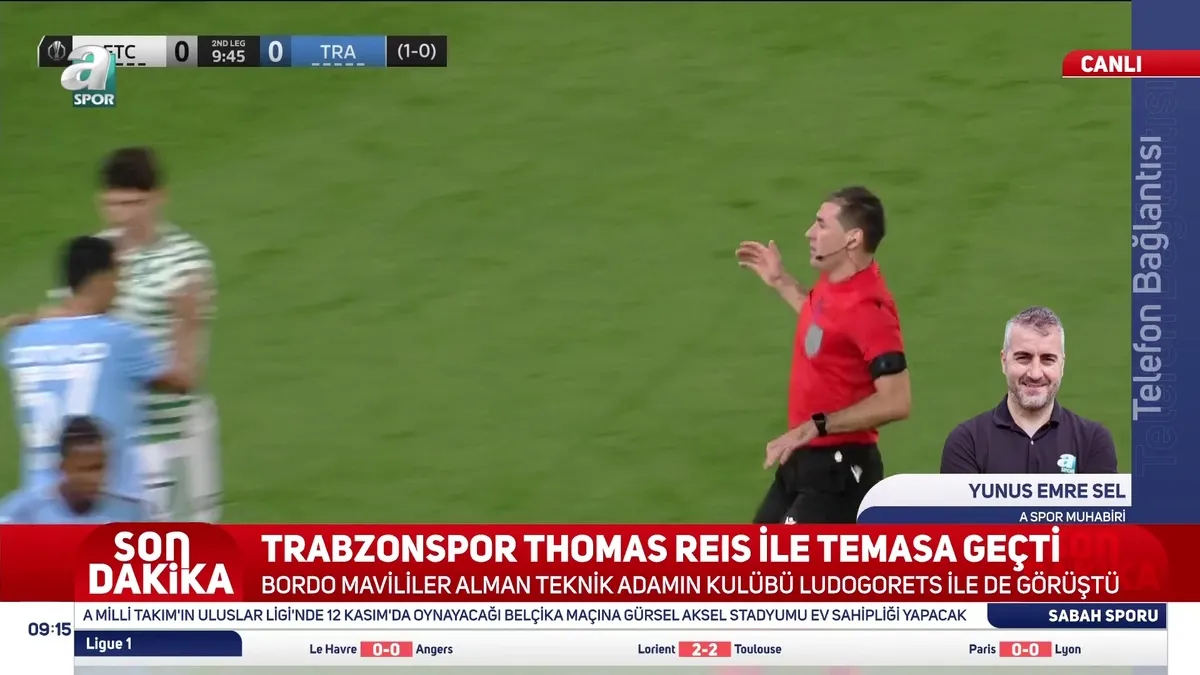 Trabzonspor'dan Thomas Reis harekatı