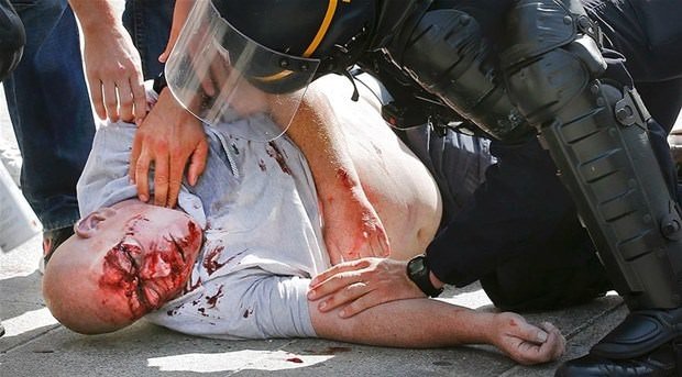 Marsilya savaş alanına döndü!