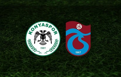 Konyaspor - Trabzonspor maçı - CANLI SKOR | Konyaspor - Trabzonspor maçı ne zaman? Trabzonspor maçı hangi kanalda? Saat kaçta? | Süper Lig