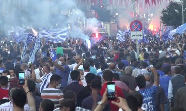 Erzurum'da büyük coşku! İşte o görüntüler