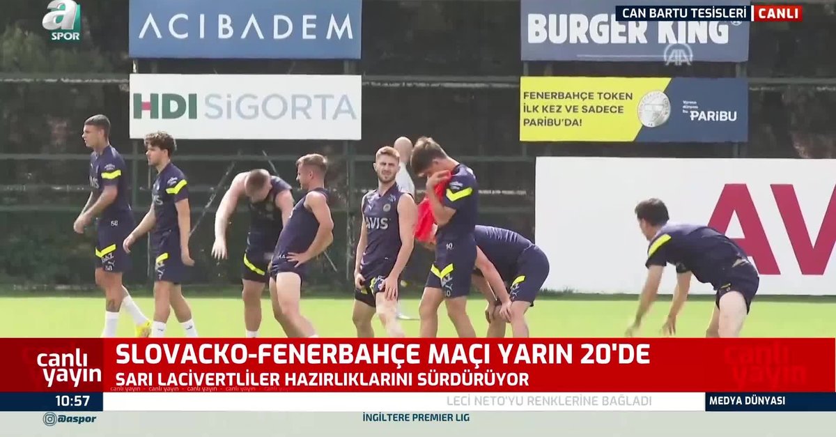 F.Bahçe Slovacko mesaisini tamamladı!