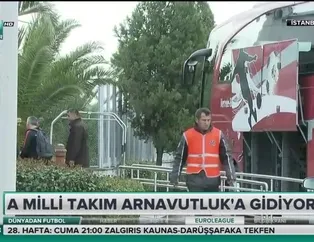 A Milli Takım Arnavutluk'a gidiyor