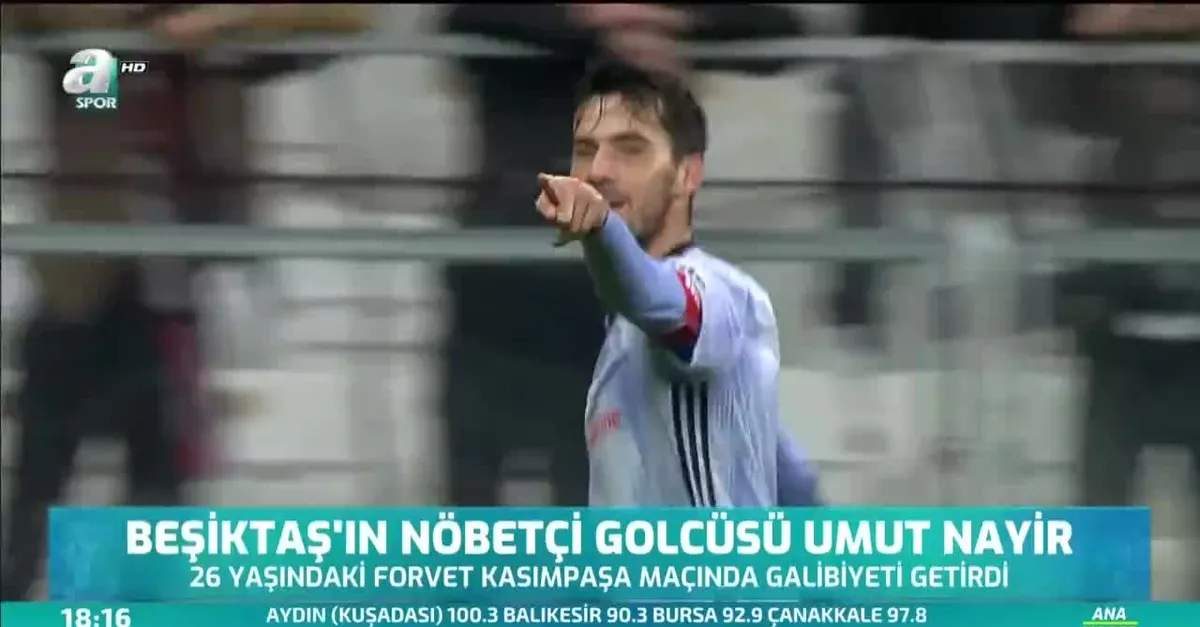 Beşiktaş'ın nöbetçi golcüsü Umut Nayir