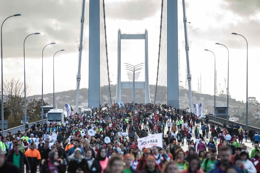 Vodafone 38. İstanbul Maratonu’ndan kareler