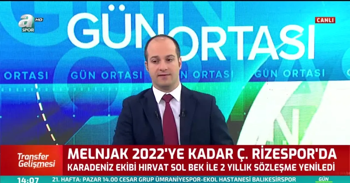 Melnjak 2022'ye kadar Çaykur Rizespor'da