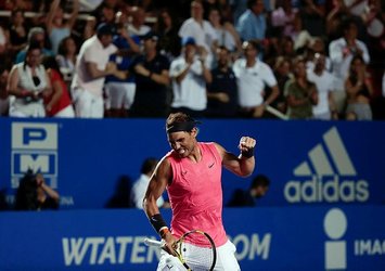 Rafael Nadal 85. şampiyonluğuna ulaştı