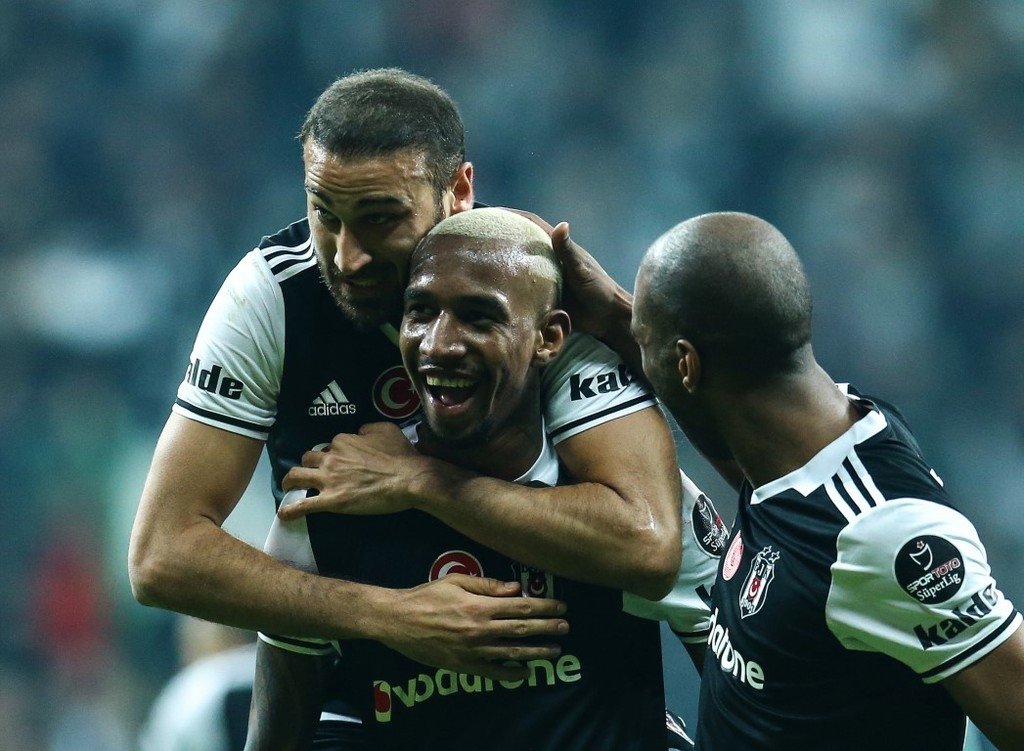 Beşiktaş-Akhisar Belediyespor karşılaşmasından kareler