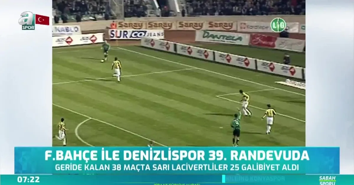 Fenerbahçe ile Denizlispor 39. randevuda