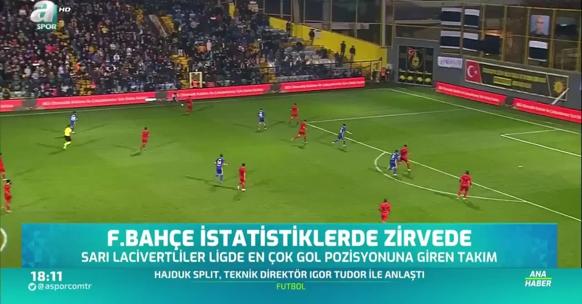 Fenerbahçe istatistiklerde zirvede