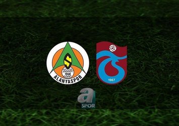 Alanyaspor - Trabzonspor maçı | CANLI