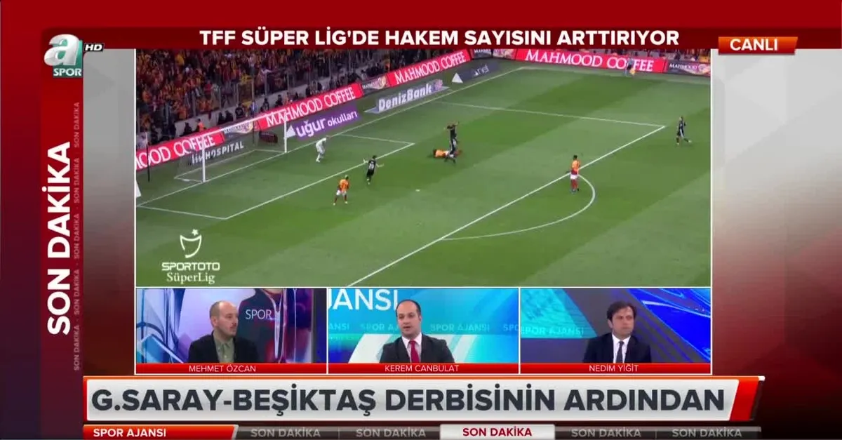 TFF'den flaş hakem kararı