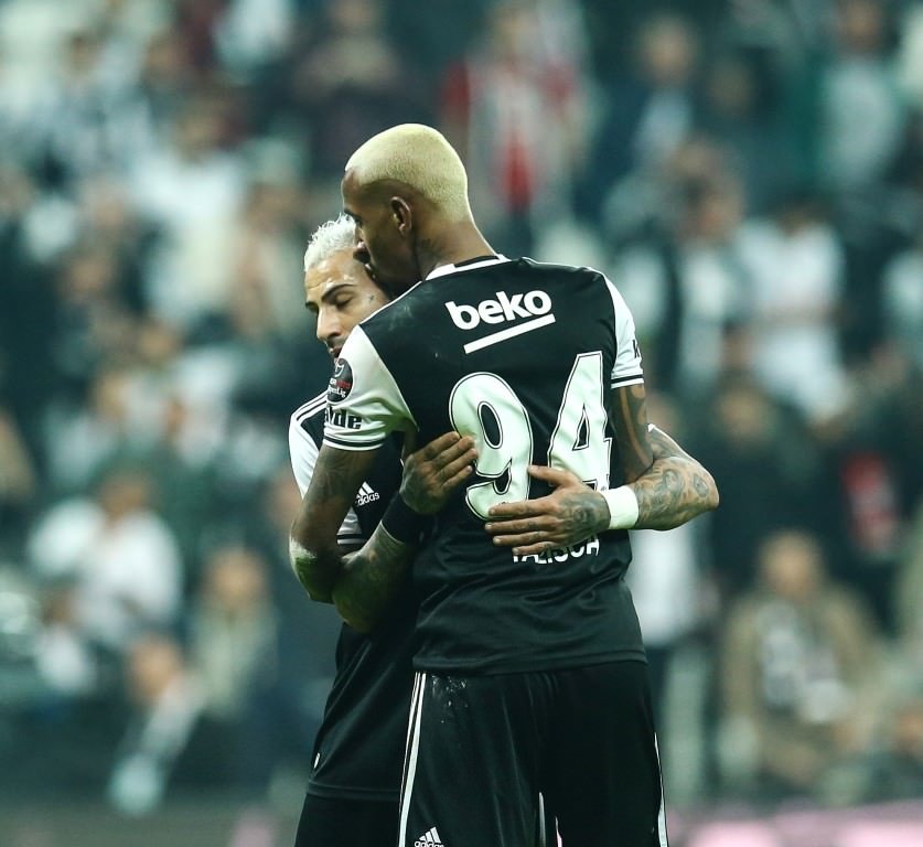 Beşiktaş-Akhisar Belediyespor karşılaşmasından kareler