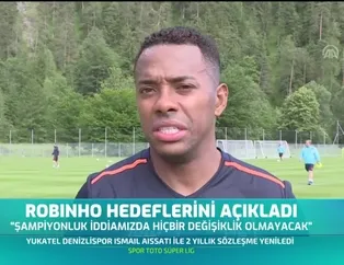 Robinho: "Bir değişiklik yok"