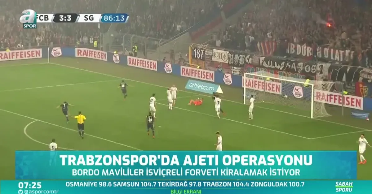 Trabzonspor'da Ajeti operasyonu