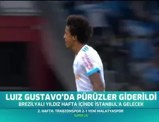 Luiz Gustavo'da pürüzler giderildi