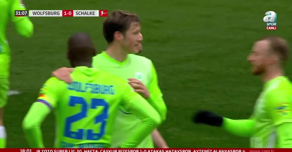 GOL | Wolfsburg 1 - 0 Schalke 04