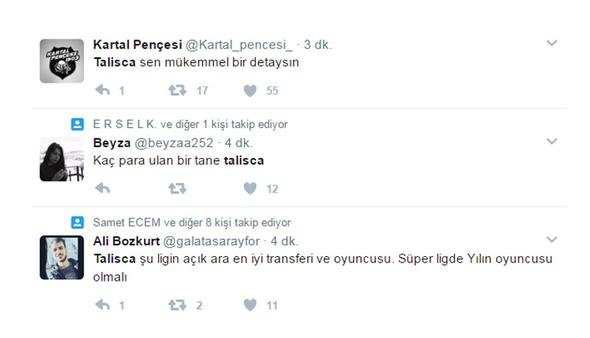 Talisca sosyal medyayı sallamaya devam ediyor