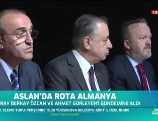 Galatasaray'da rota Almanya