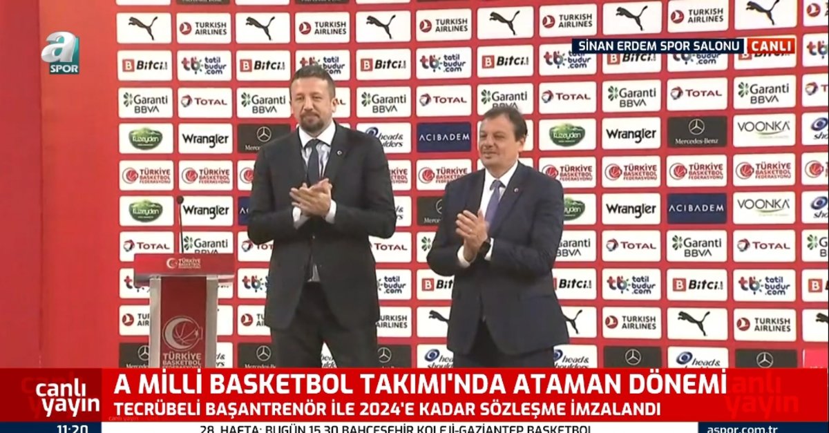 A Milli Erkek Basketbol Takımı'nda Ergin Ataman dönemi!