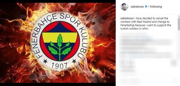 Dünya yıldızından Fenerbahçe paylaşımı!
