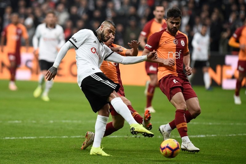 Beşiktaş - Galatasaray maçından kareler