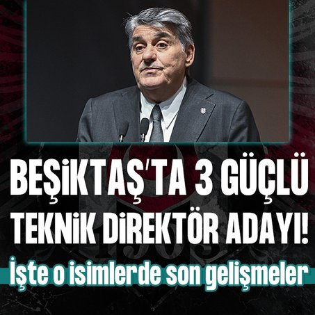 Beşiktaş’ta teknik direktör sarmalı!